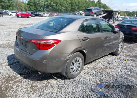 2018 Toyota Corolla Le from USA, damaged, VIN 2T1BURHE8JC110917